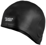 Duży czepek pływacki na uszy Aqua Speed Ear Cap Volume 07 - czarny 