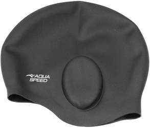 Czepek pływacki na uszy Aqua Speed Ear Cap 07 - czarny