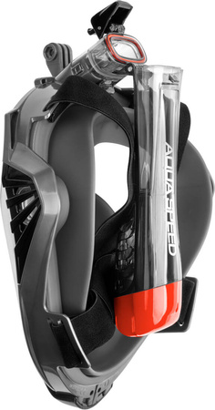 Full-face mask for snorkelling Aqua Speed Drift 18 - graphite 