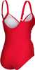 Vivian 31 modeling swimsuit with cups - red