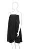 Bath Towel Tunic for Sauna Pareo AQUA SPEED - black