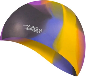 Multicolor silicone swim cap Aqua Speed Bunt 46