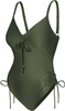 Adjustable one-piece swimsuit Aqua Speed Alexa 08 - khaki