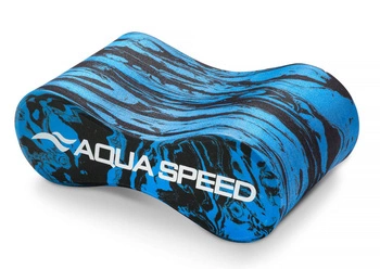 Deska do pływania Aqua Speed ÓSEMKA 4 SWIRL 10 - niebieska