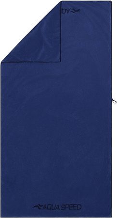 Quick drying microfiber towel DRY SOFT 10 70x140 - navy blue