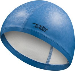 Polyurethane-coated swimming cap Aqua Speed Flux 01 - blue 