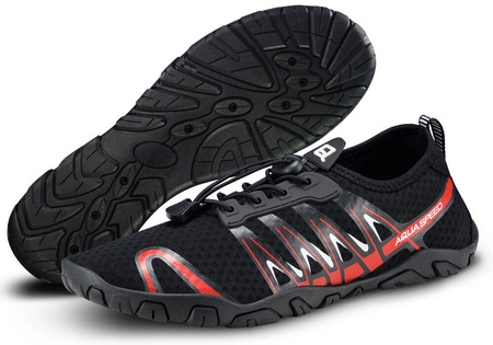 Multi-functional aqua shoes Aqua Speed Gekko 16 - black 