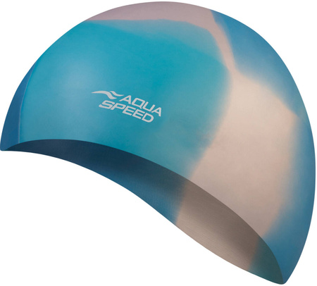 Multicolor silicone swim cap Aqua Speed Bunt 97