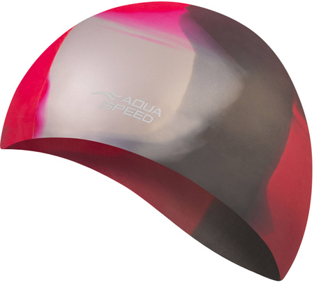 Multicolor silicone swim cap Aqua Speed Bunt 98