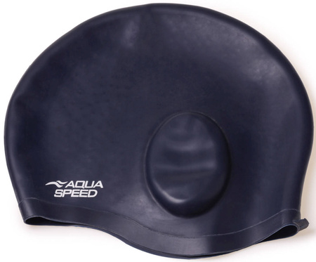 Czepek pływacki na uszy Aqua Speed Ear Cap Comfort 22 - granatowy 