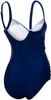 Vivian 10 modeling swimsuit with cups - navy blue