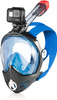 Full-face snorkeling mask Aqua Speed Brizo 01 - graphite 