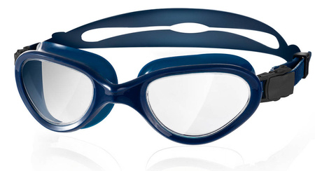 Universal swimming goggles Aqua Speed X-Pro 01 - navy - clear glasses  