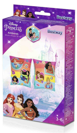 Inflatable swimming armbands Bestway Princess - multicolor