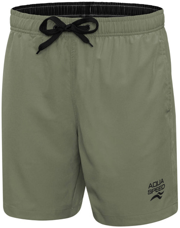 Men's swim shorts with mesh Dylan 11 - green