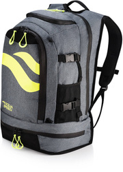 Maxpack multifunctional swim backpack 38 42L - grey 