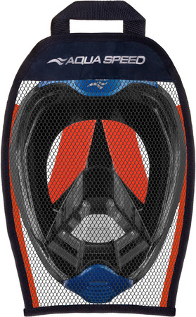 AQUA SPEED Veifa ZX 10 L/XL full face mask set + Dry Coral 50x100 cm towel