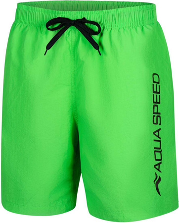 Men's swim shorts with mesh Aqua Speed Owen 11 - green