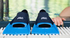 Short Training Swim Fins Aqua Speed 02 - blue 