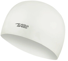 Swim cap Aqua Speed Mega 5 - white