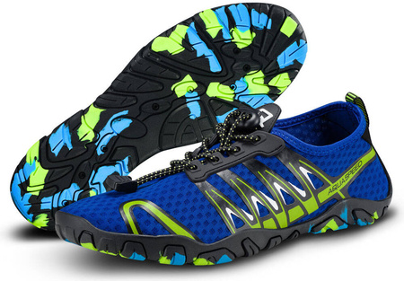 Buty do wody wielofunkcyjne Aqua Speed Gekko 28 - niebieskie 