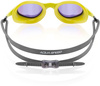 Swimming goggles Aqua Speed Vortex Mirror + Case 38 - yellow