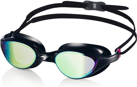 Swimming goggles Aqua Speed Vortex Mirror + Case 79 - black 