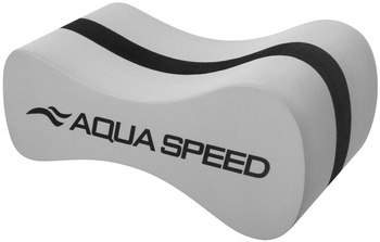 Deska do pływania pull buoy ósemka Aqua Speed Wave 26 - szara 