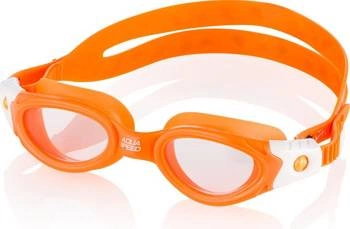 Swimming goggles Aqua Speed Pacific Jr Bendyzz 75 - orange-clear glasses  