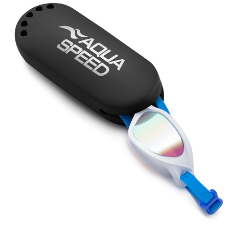 Silicon case for swim goggles Aqua Speed 07 - black 