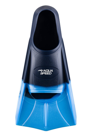 Short Training Swim Fins Aqua Speed 02 - blue 