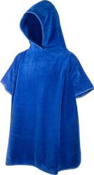 Kid's microfibre poncho Aqua Speed 70 x 120 cm 01 - blue 