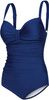 Women's underwire swimming swimsuit Aqua Speed Olivia 04 - navy