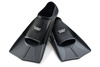 Short Training Swim Fins Aqua Speed 26 - black 