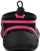 Aqua Shoe with welt 28C - black-pink