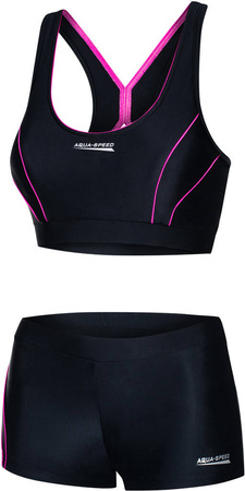 Swimsuit Aqua Speed Fiona 19 - black 