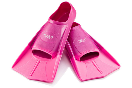 Short Training Swim Fins Aqua Speed 03 - pink 