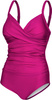 Vivian 03 modeling swimsuit with cups - kolor fuksia