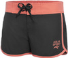 Women's swimming shorts Aqua Speed Viki 36 - garphite - salmon