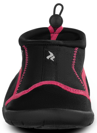 Aqua Shoe with welt 28C - black-pink