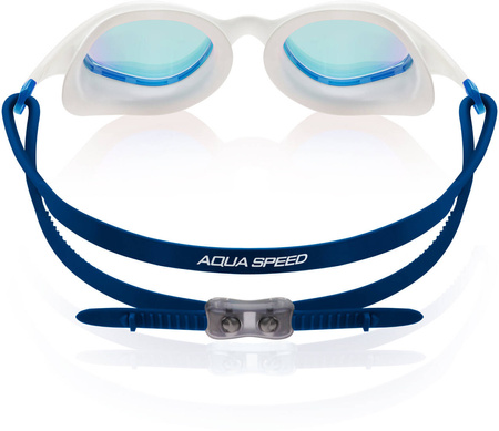 Swimming goggles Aqua Speed Vortex Mirror 51 - white 