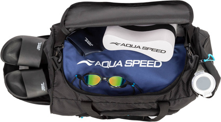 Torba sportowa na basen Aqua Speed 74 - L - czarna 