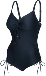 Adjustable one-piece swimsuit Alexa 01 - black