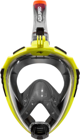 Full-face mask for snorkelling Aqua Speed Drift 38 - yellow