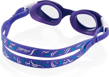 Swimming goggles Pacific Jr Bendyzz 09 - purple 