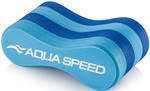 Deska do pływania pull buoy Aqua Speed Ósemka "4" - niebieska 