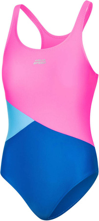 Girls' swimsuit Pola 32 - pink-blue