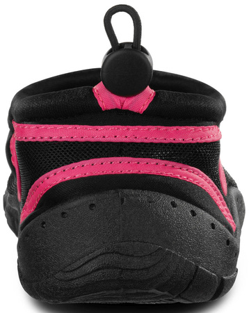 Aqua Shoe with welt 28C - black-pink