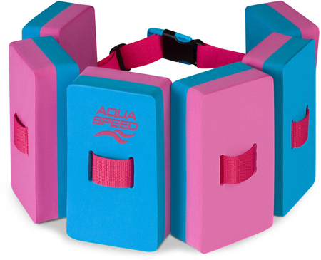 5-pieces swimming belt for kids Aqua Speed Duo 03 - pink 