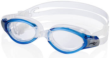 Okulary pływackie jednoczęściowe Aqua Speed Triton 01 - niebieskie
